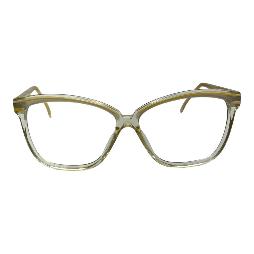 Gianni Versace‎ Womens Eyeglasses Frame white gold 771 56-14-111 H6206